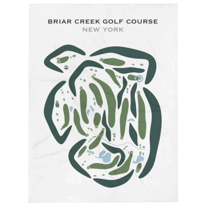 Briar Creek Golf Course, New York - Printed Golf Courses