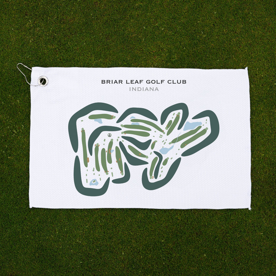 Briar Leaf Golf Club, Indiana - Printed Golf Courses