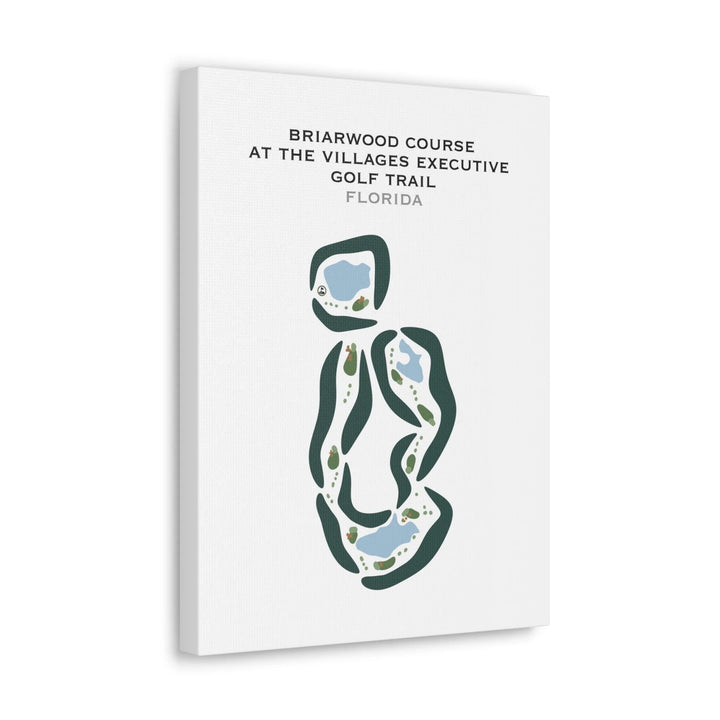 Briarwood Course at The Villages Executive Golf Trail, Florida - Printed Golf Courses