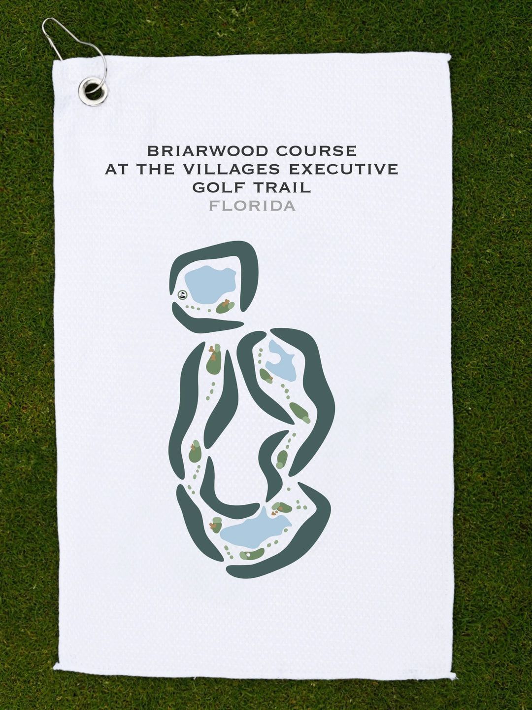 Briarwood Course at The Villages Executive Golf Trail, Florida - Printed Golf Courses
