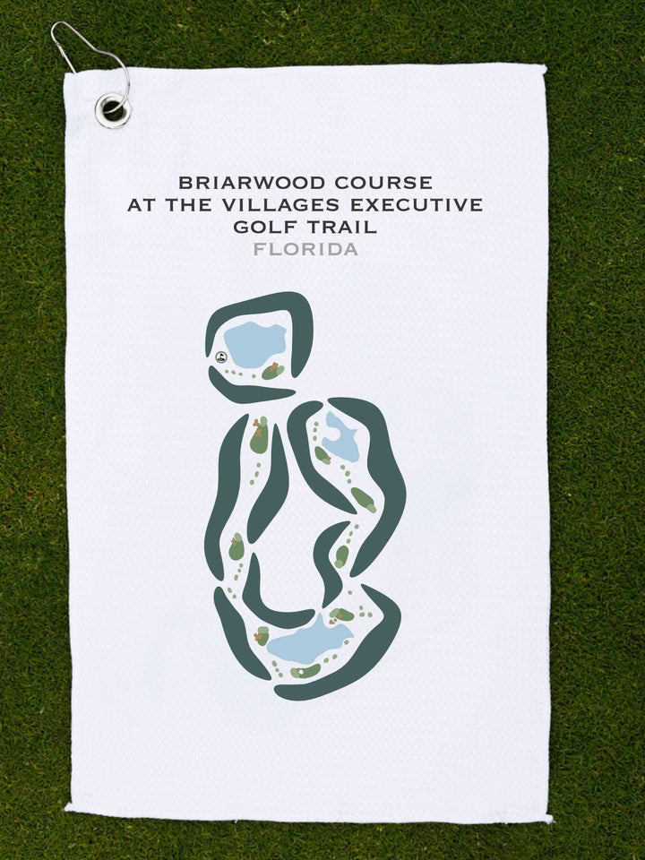 Briarwood Course at The Villages Executive Golf Trail, Florida - Printed Golf Courses