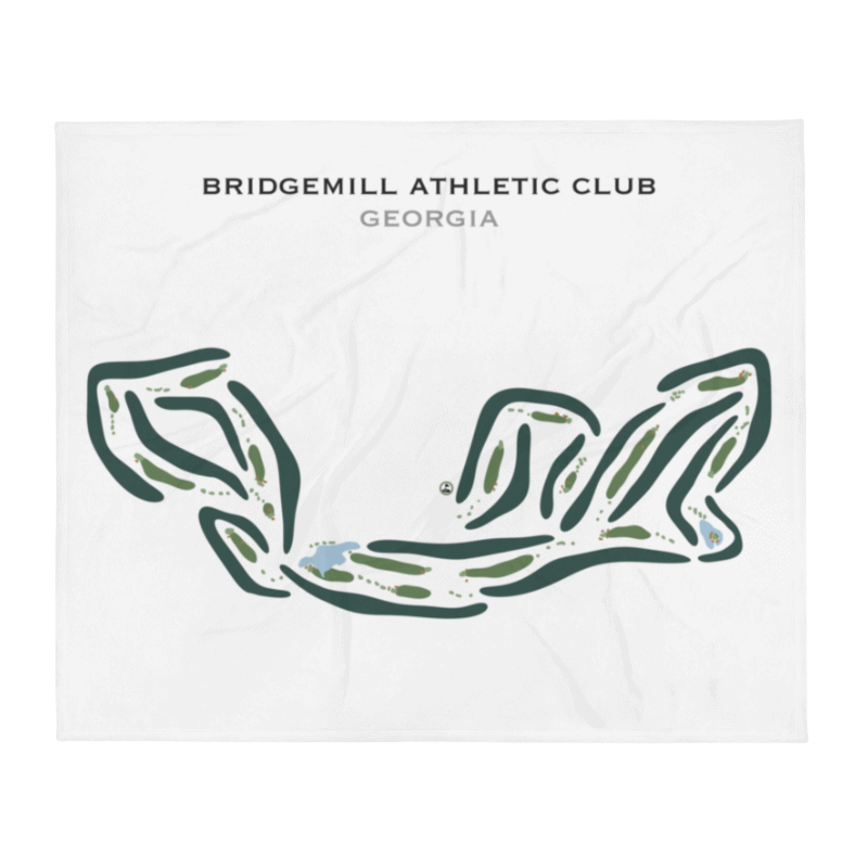 BridgeMill Athletic Club, Georgia - Printed Golf Courses