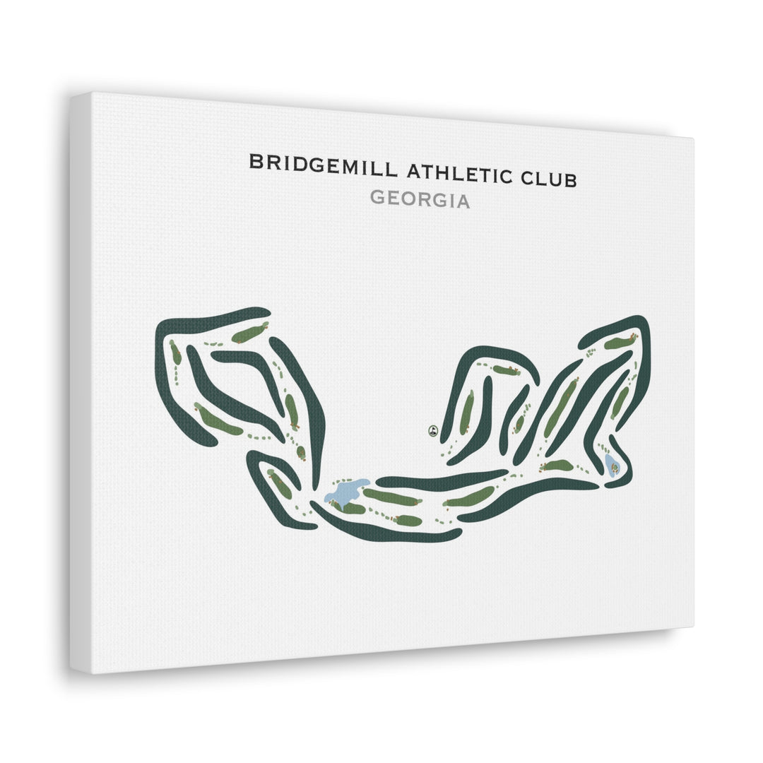 BridgeMill Athletic Club, Georgia - Printed Golf Courses