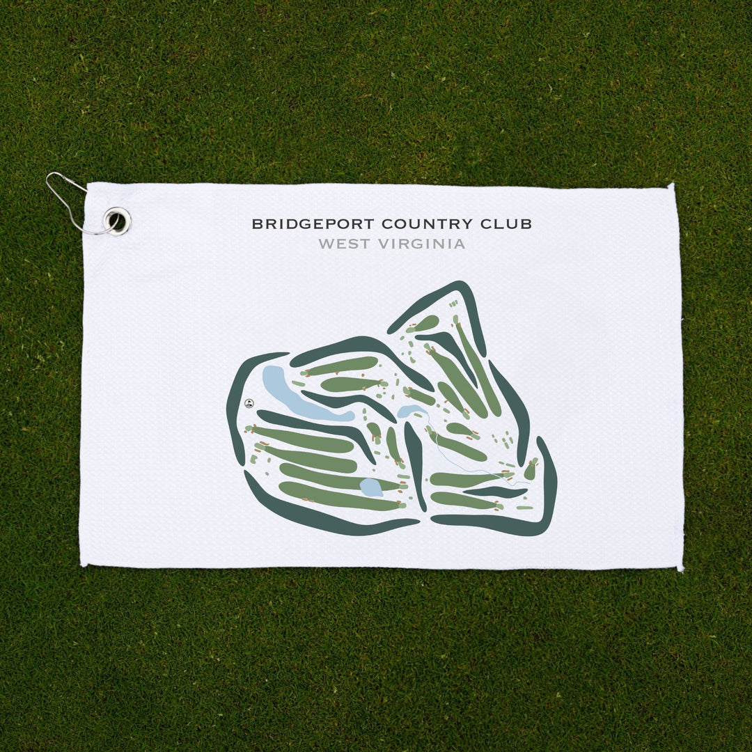 Bridgeport Country Club, West Virginia - Printed Golf Courses