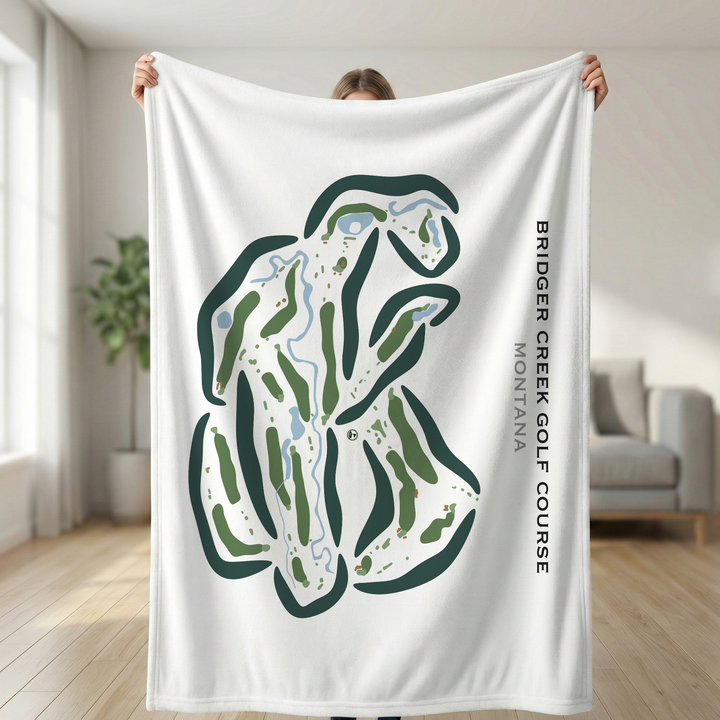 Bridger Creek Golf Course, Montana - Printed Golf Courses