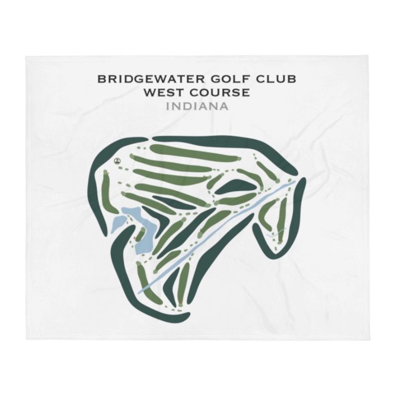 Bridgewater Golf Club - West Course, Indiana - Printed Golf Courses