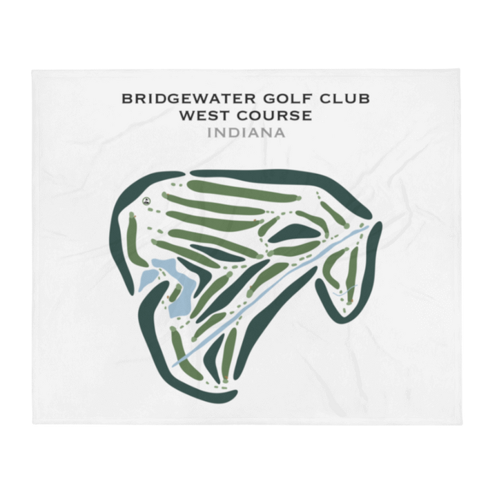 Bridgewater Golf Club - West Course, Indiana - Printed Golf Courses