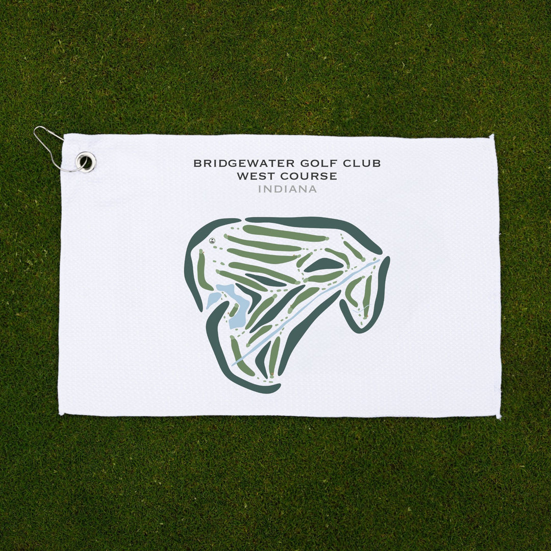 Bridgewater Golf Club - West Course, Indiana - Printed Golf Courses