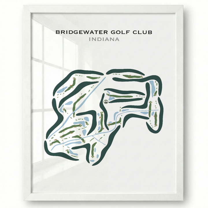 Bridgewater Club, Indiana - Printed Golf Courses