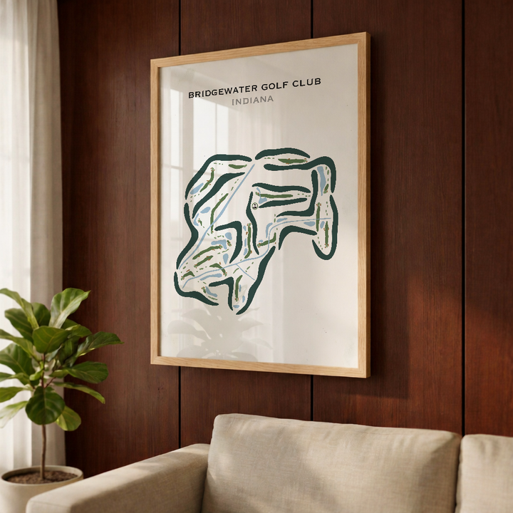 Bridgewater Club, Indiana - Printed Golf Courses