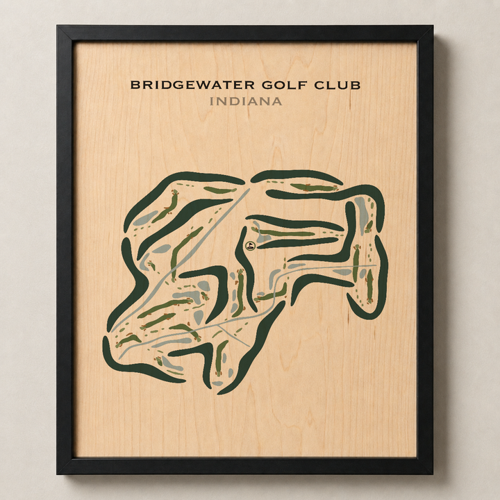 Bridgewater Club, Indiana - Printed Golf Courses