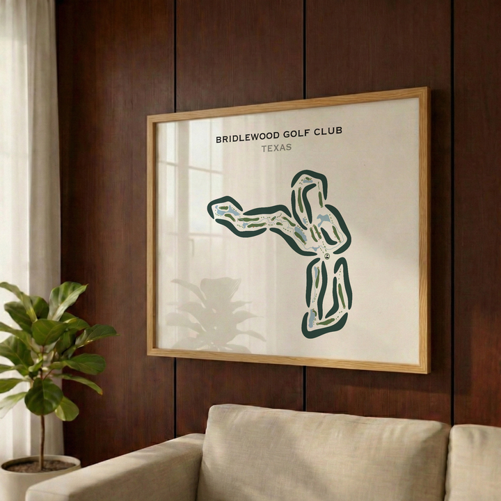 Bridlewood Golf Club, Texas - Printed Golf Courses