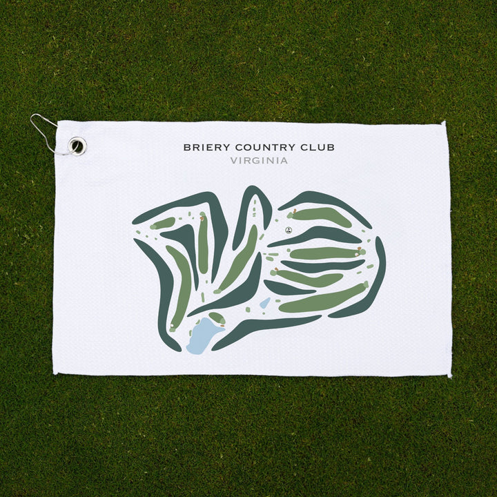 Briery Country Club, Virginia - Printed Golf Courses