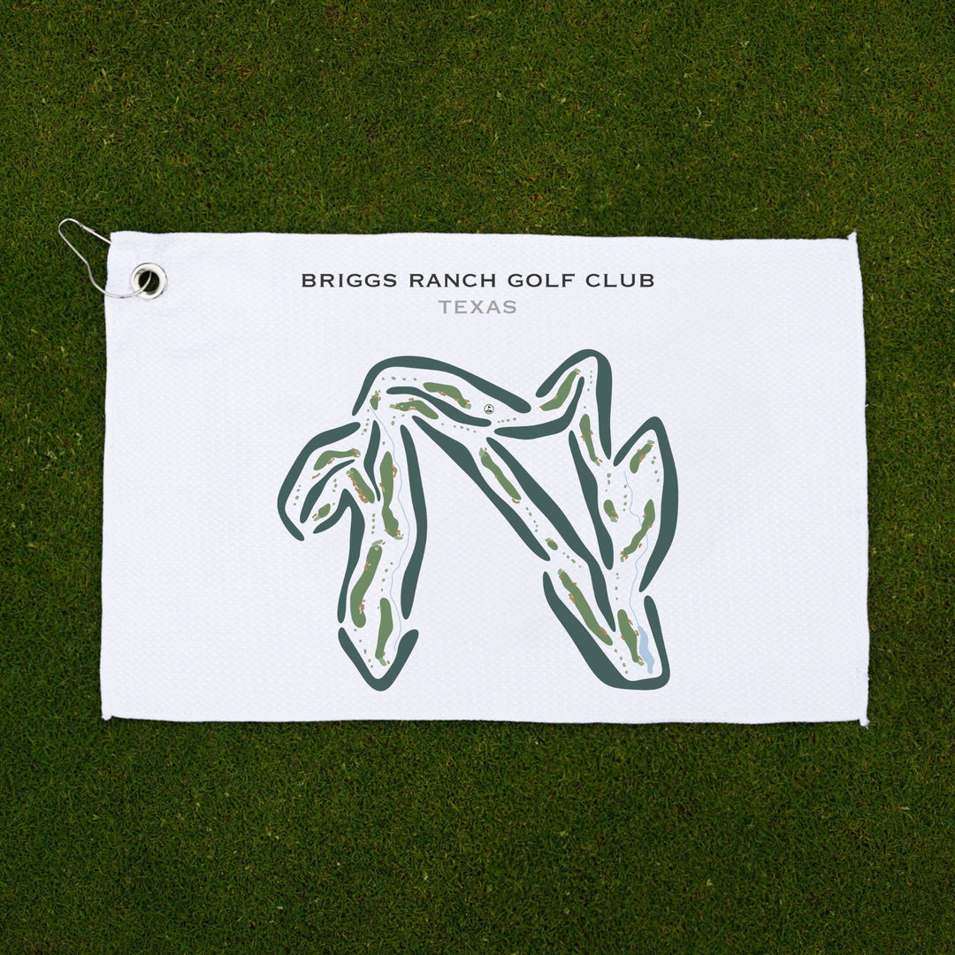 Briggs Ranch Golf Club, Texas - Printed Golf Courses