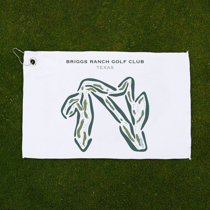 Briggs Ranch Golf Club, Texas - Printed Golf Courses