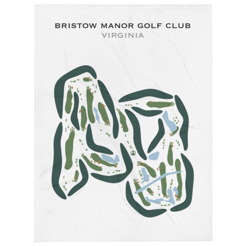 Bristow Manor Golf Club, Virginia - Printed Golf Courses