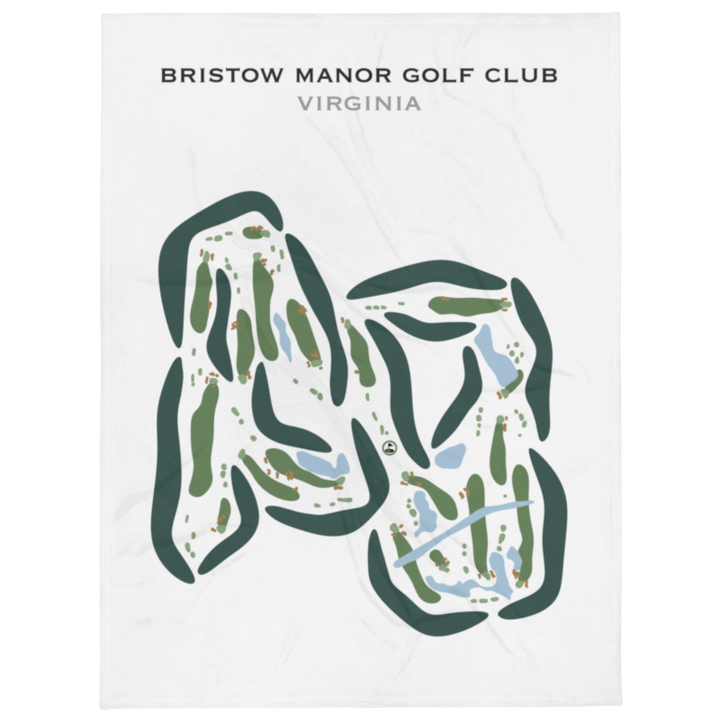 Bristow Manor Golf Club, Virginia - Printed Golf Courses