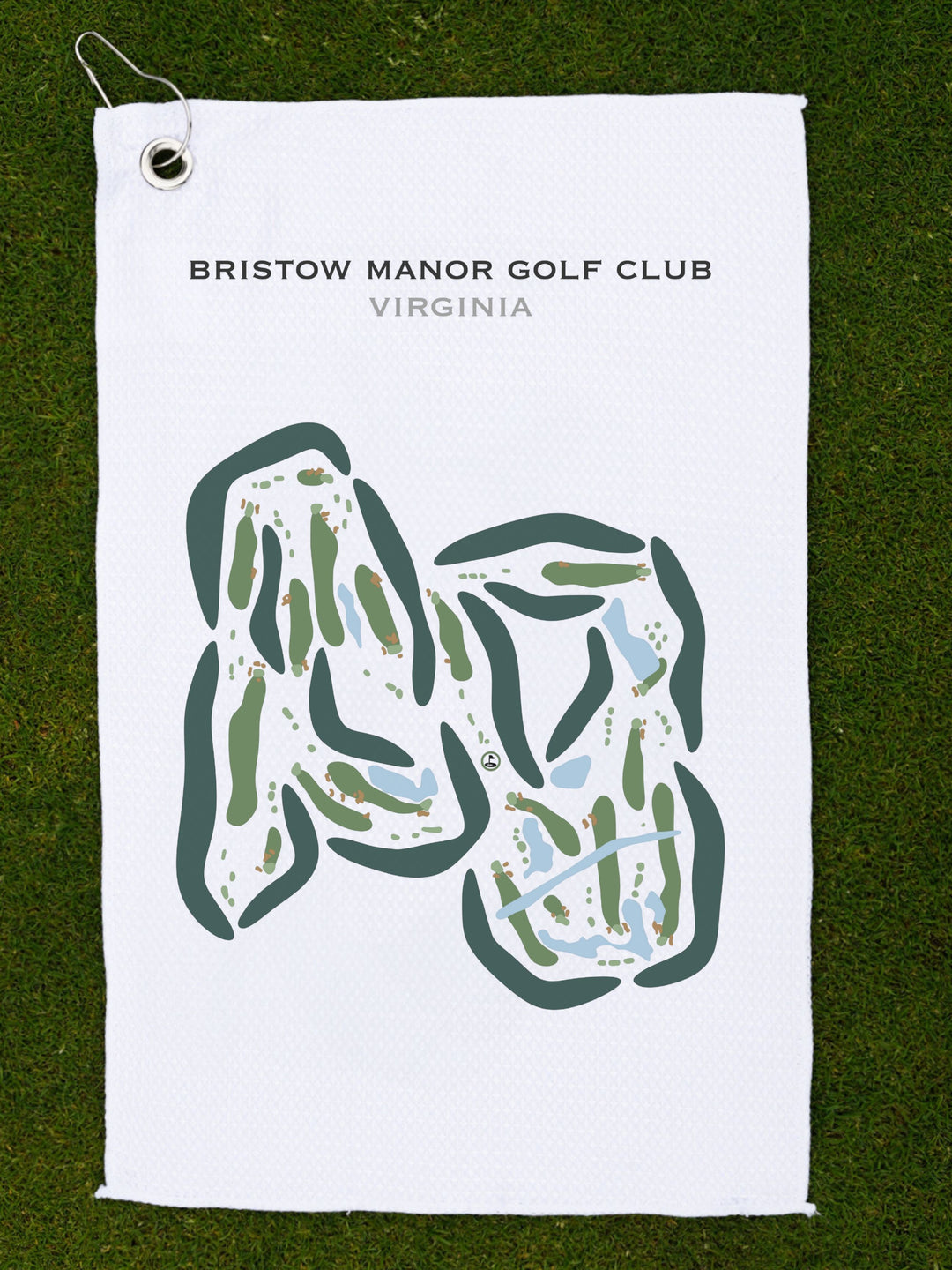 Bristow Manor Golf Club, Virginia - Printed Golf Courses