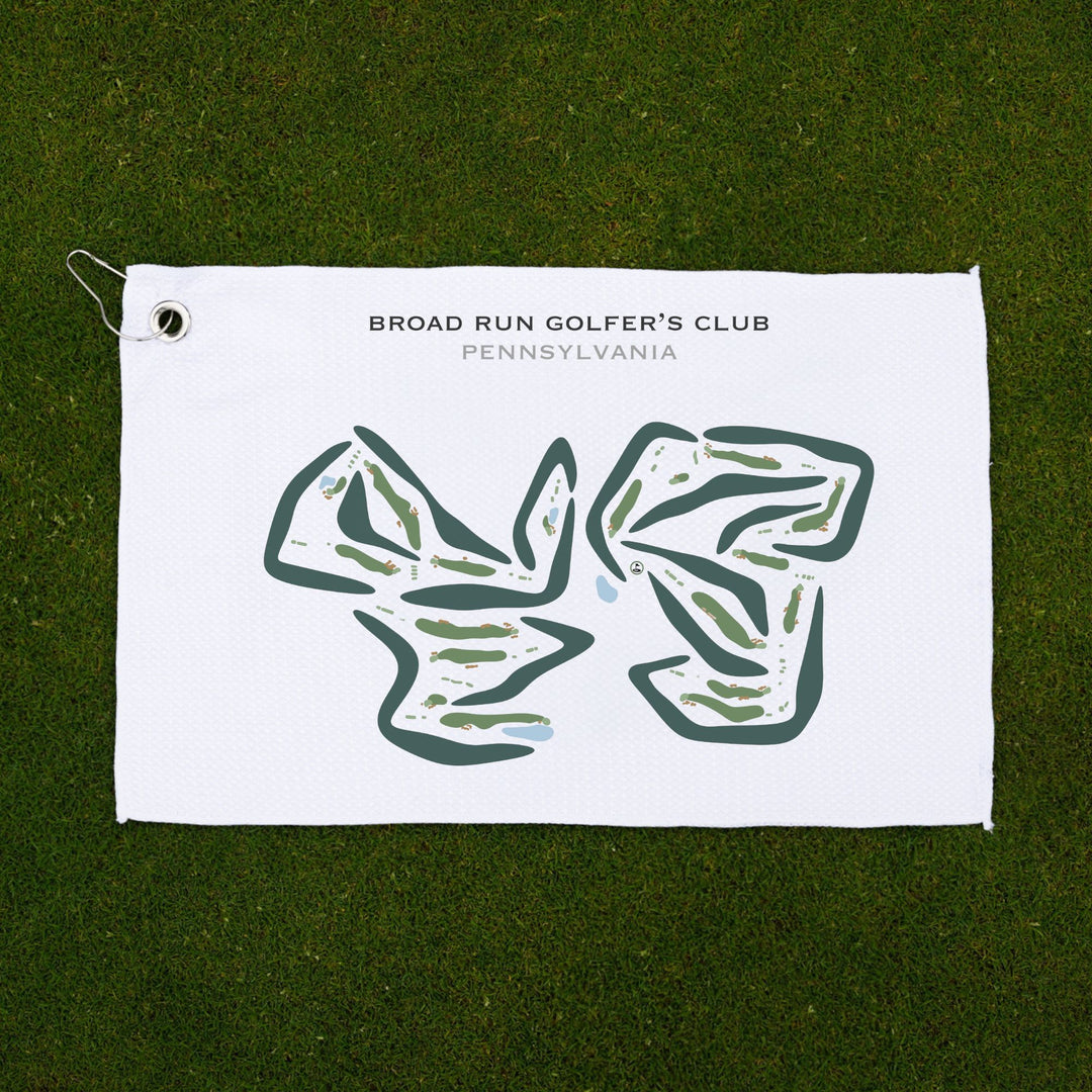 Broad Run Golfer's Club, Pennsylvania - Printed Golf Courses