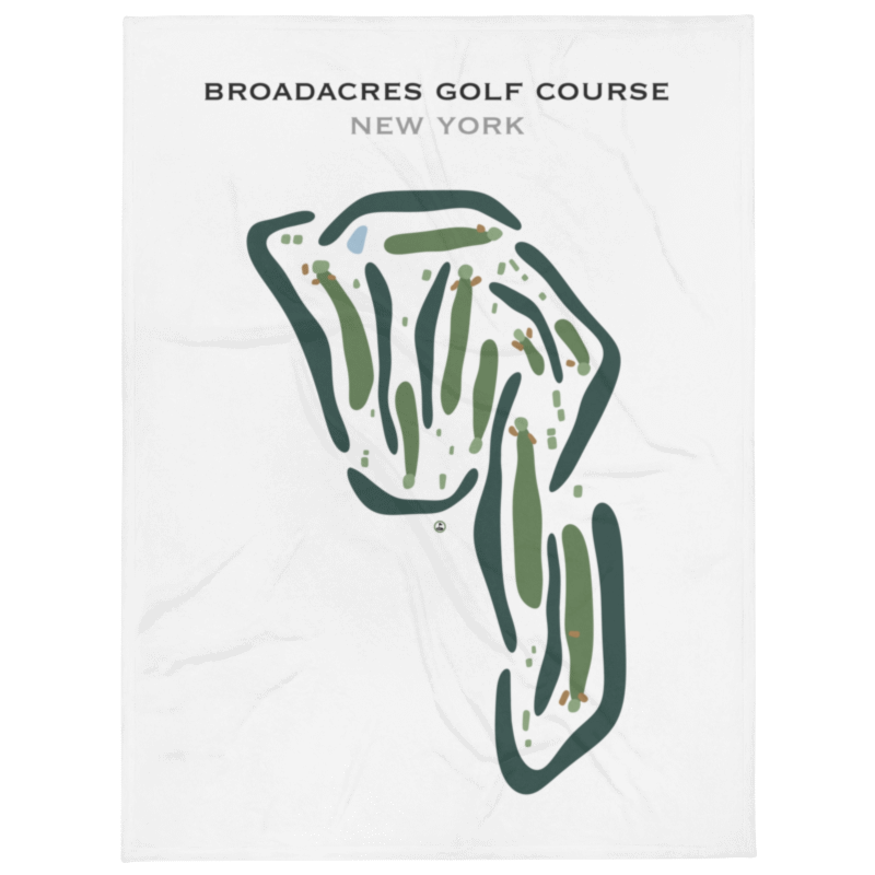 Broadacres Golf Course, New York - Printed Golf Courses