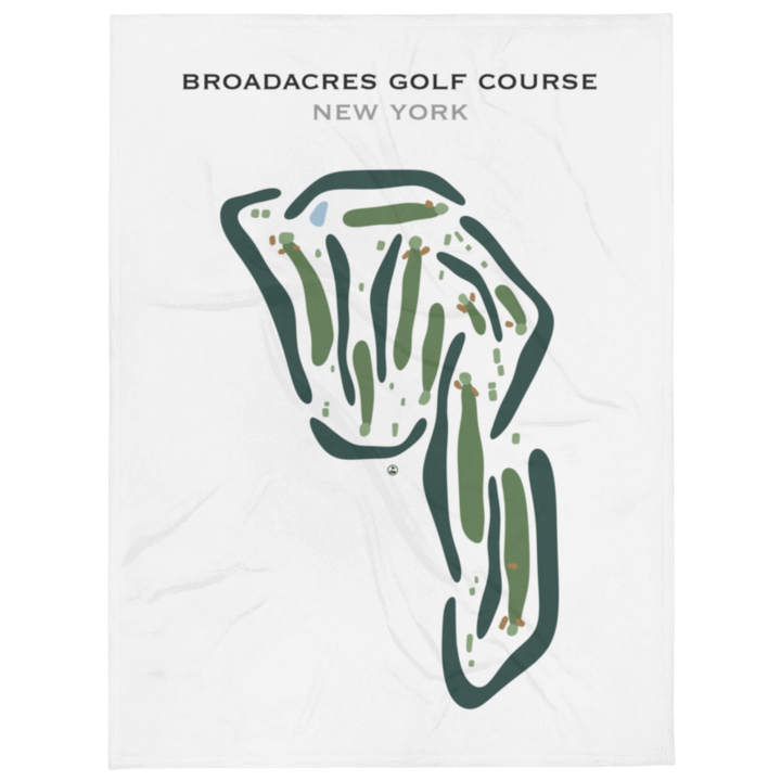 Broadacres Golf Course, New York - Printed Golf Courses