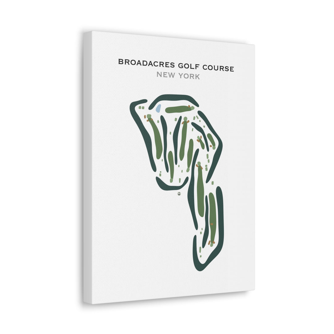 Broadacres Golf Course, New York - Printed Golf Courses