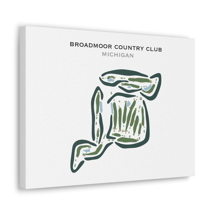 Broadmoor Country Club, Michigan - Printed Golf Courses