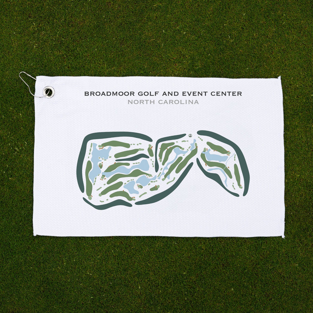 Broadmoor Golf and Event Center, North Carolina - Printed Golf Courses