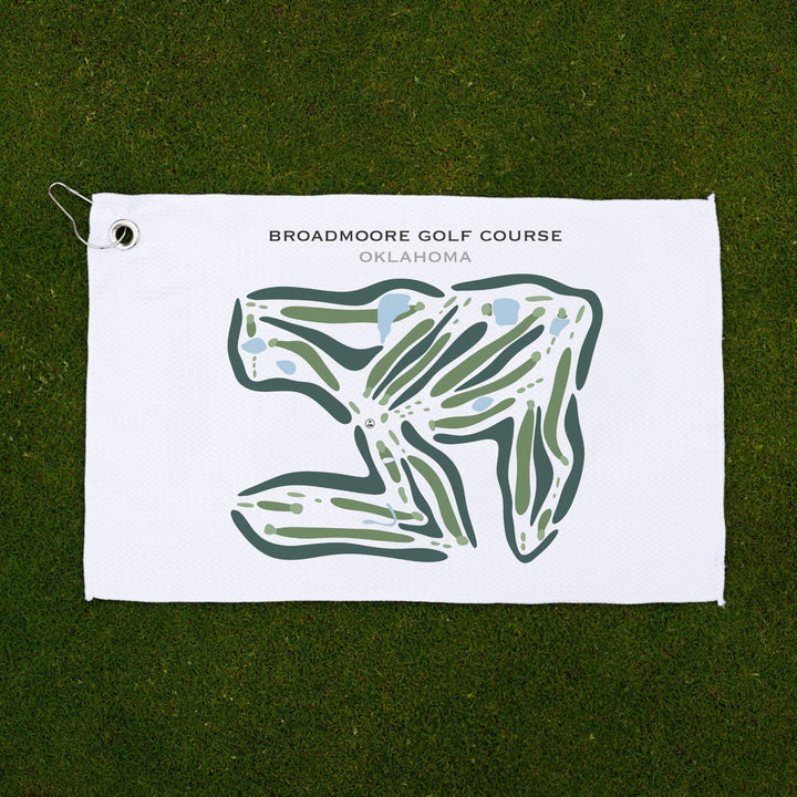 Broadmoore Golf Course, Oklahoma - Printed Golf Courses