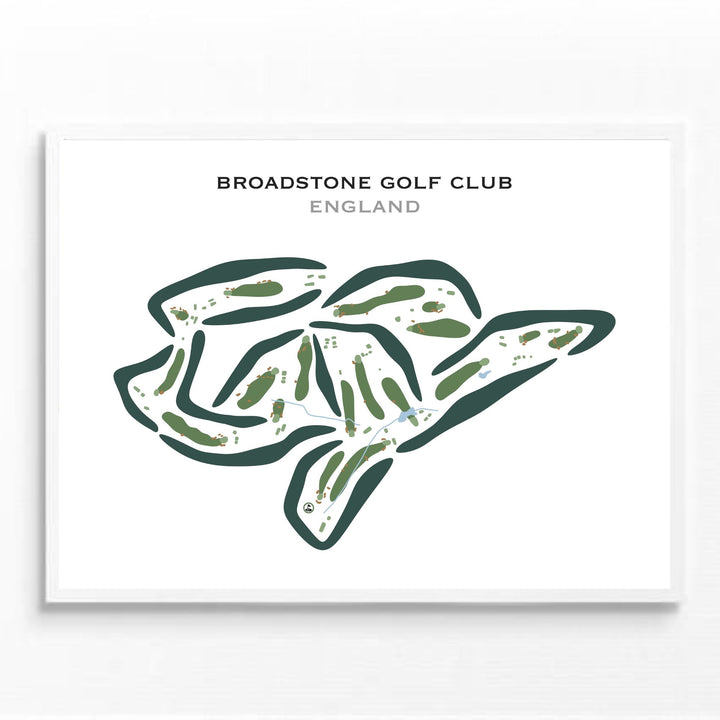 Broadstone Golf Club, England - Printed Golf Courses