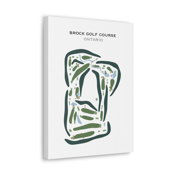 Brock Golf Course, Ontario, Canada - Printed Golf Courses