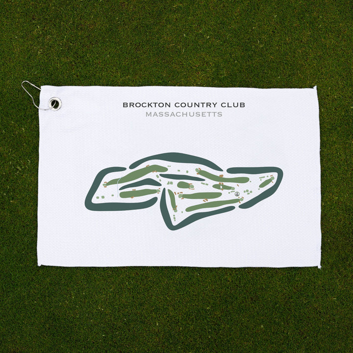 Brockton Country Club, Massachusetts - Printed Golf Courses