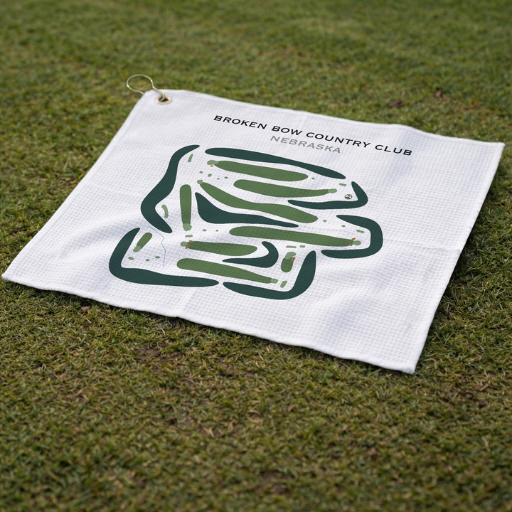 Broken Bow Country Club, Nebraska - Printed Golf Courses