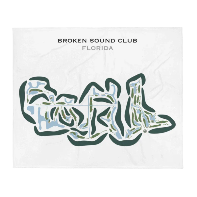Broken Sound Club, Florida - Printed Golf Courses