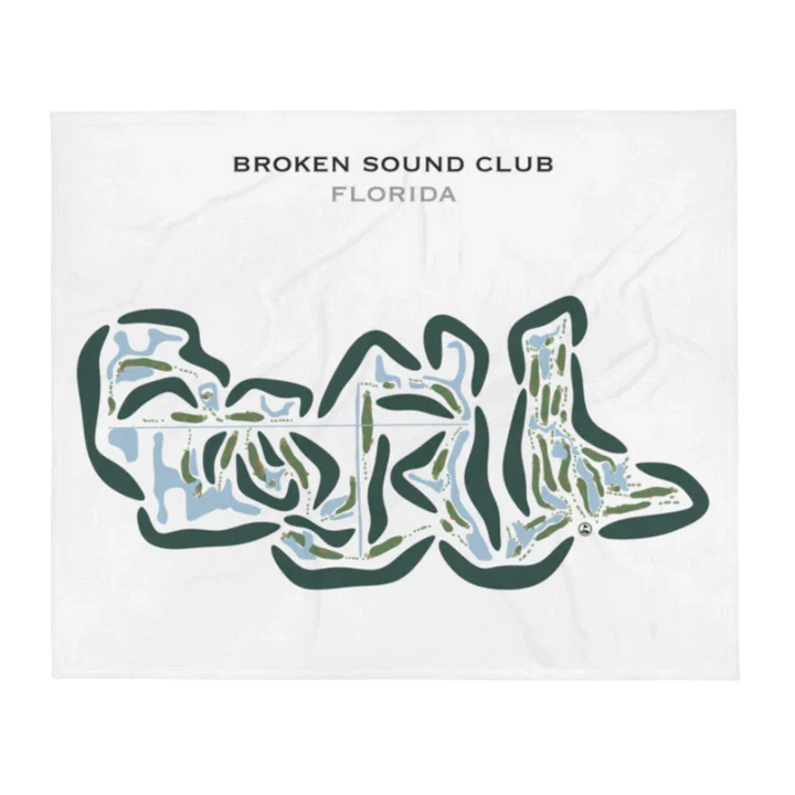 Broken Sound Club, Florida - Printed Golf Courses