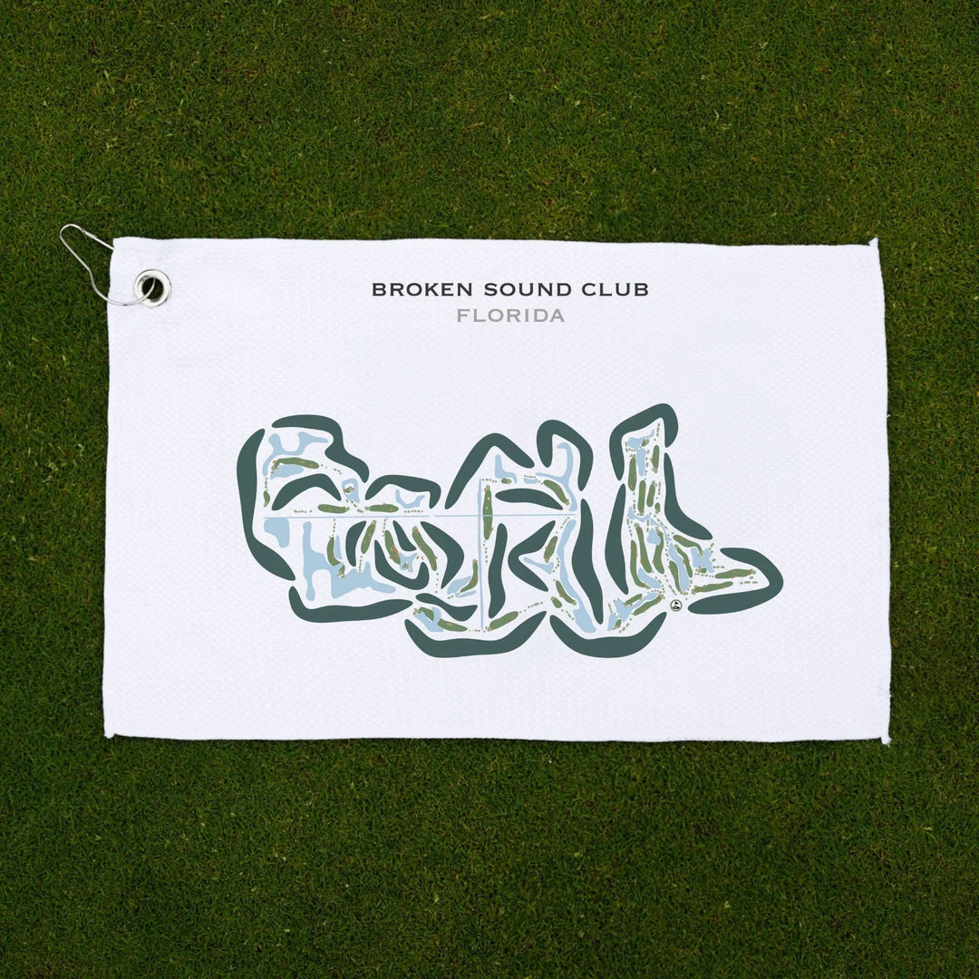 Broken Sound Club, Florida - Printed Golf Courses