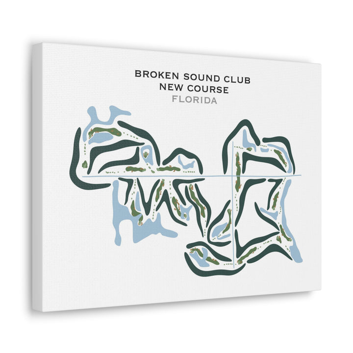 Broken Sound Club, Florida - Printed Golf Courses
