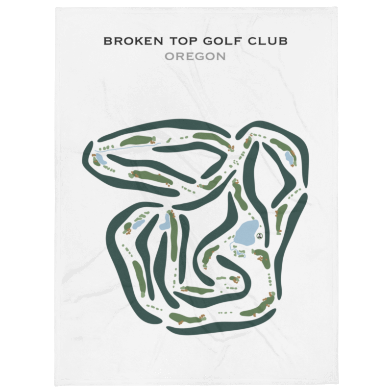 Broken Top Golf Club, Oregon - Printed Golf Courses