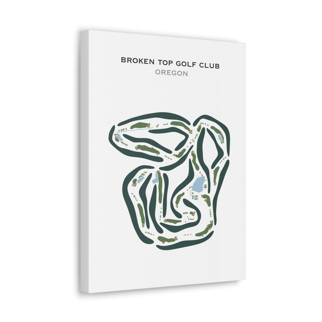 Broken Top Golf Club, Oregon - Printed Golf Courses