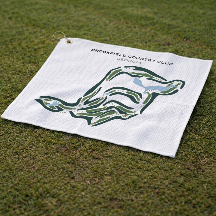 Brookfield Country Club, Georgia - Printed Golf Courses