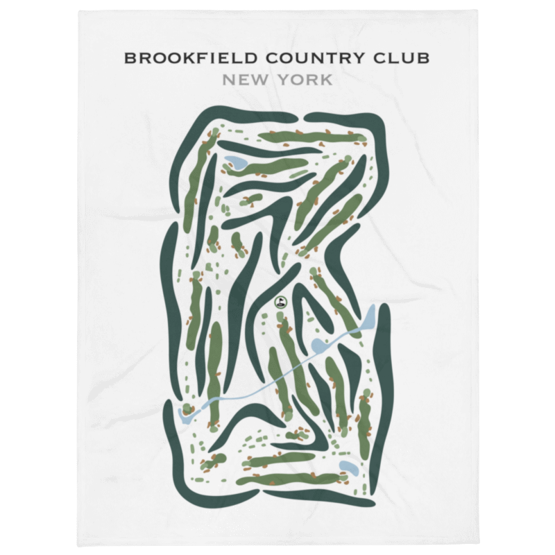 Brookfield Country Club, New York - Printed Golf Courses