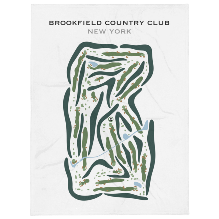 Brookfield Country Club, New York - Printed Golf Courses
