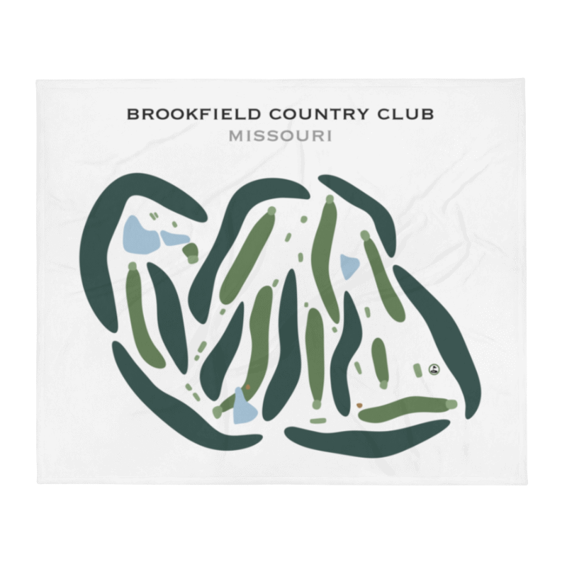 Brookfield Country Club, Missouri - Printed Golf Courses