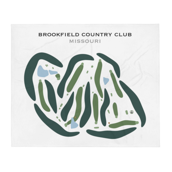Brookfield Country Club, Missouri - Printed Golf Courses