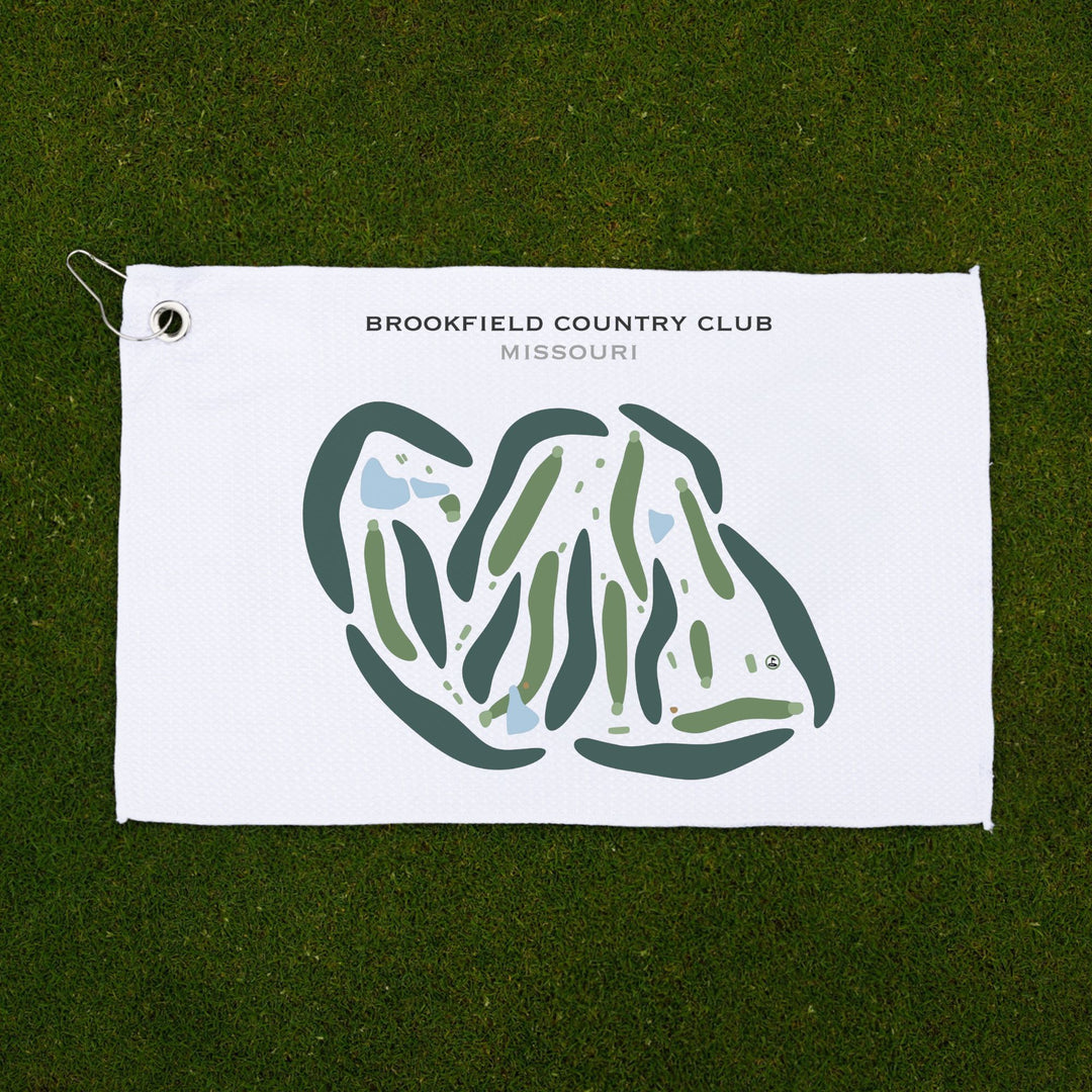 Brookfield Country Club, Missouri - Printed Golf Courses