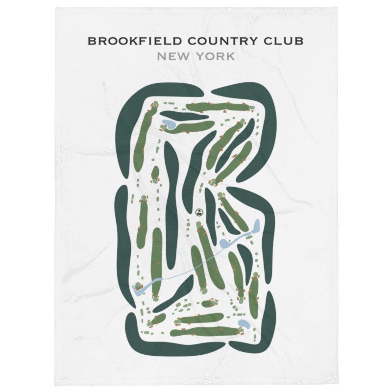 Brookfield Country Club, New York - Printed Golf Courses