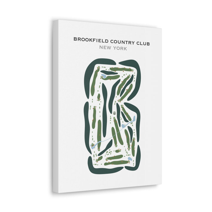 Brookfield Country Club, New York - Printed Golf Courses