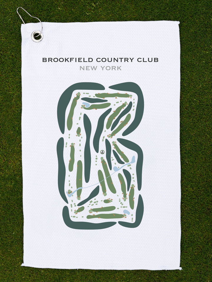 Brookfield Country Club, New York - Printed Golf Courses