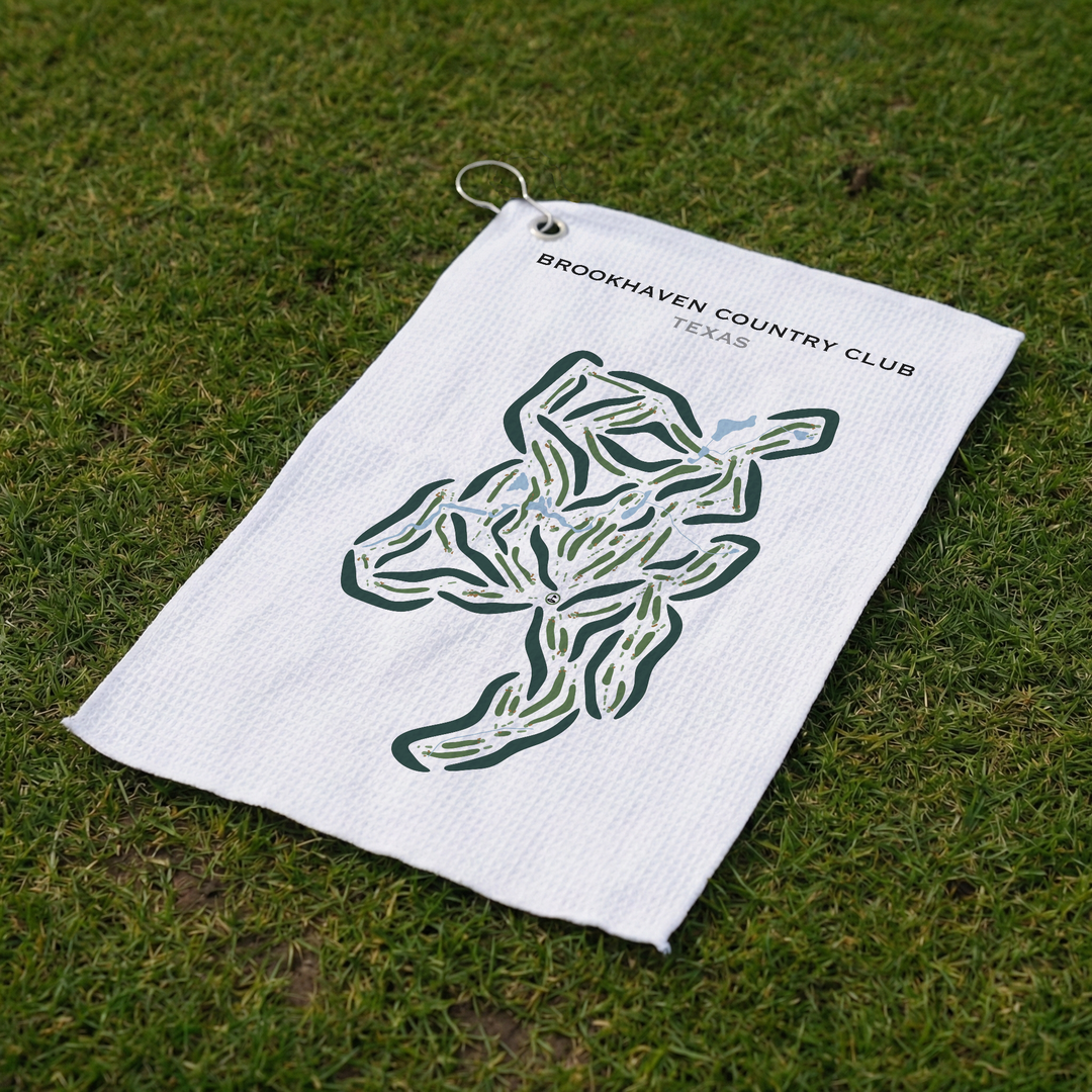 Brookhaven Country Club, Texas - Printed Golf Courses