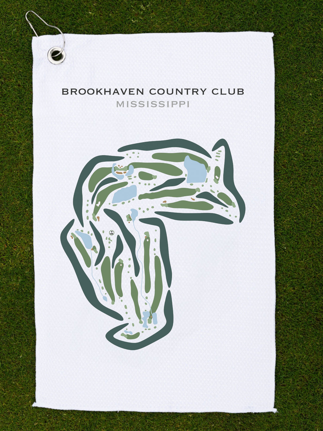 Brookhaven Country Club, Mississippi - Printed Golf Courses